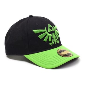 Snapback Cap: Legend of Zelda - Hyrule Crest, Black/Green cover