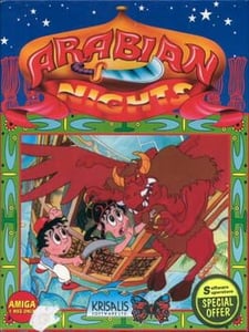 Commodore Amiga CD32 Arabian Nights kaas