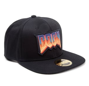 Snapback Cap: Doom - Classic Logo, Black cover