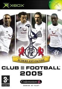 Xbox  Tottenham Hotspur Club Football 2005 cover