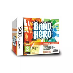 DS Band Hero incl. Guitar and Drum Grips cover