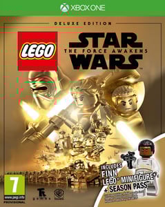 Couverture de Xbox One LEGO Star Wars: The Force Awakens Deluxe Edition incl. Finn Minifigure