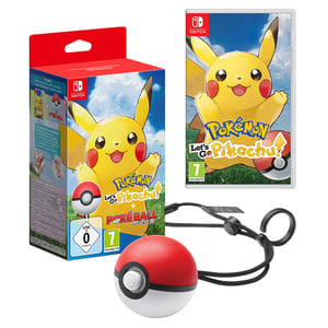 SWITCH Pokemon: Let's Go, Pikachu! + Poke Ball Plus cover