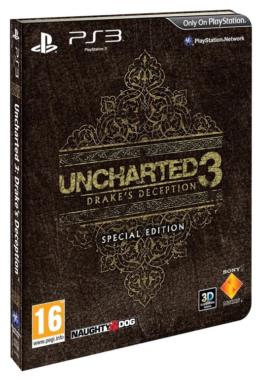 PS3 Uncharted 3: Drakes Deception Special Edition обложки