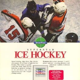 Atari 5200 Superstar Ice Hockey cover