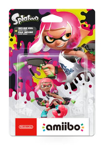 Amiibo Splatoon - Inkling Girl Neon Pink cover