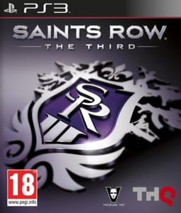 PS3 Saints Row: The Third cover