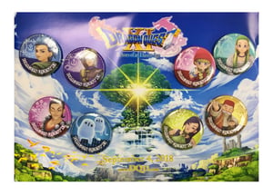 Dragon Quest XI: Echoes of an Elusive Age - Exclusive Pin Badges 8-Pack cover
