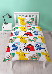 Single Duvet and Pillow Set: Pokemon - Newbies kaas