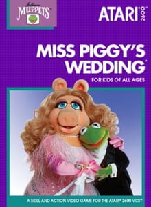 Atari 2600 Miss Piggy's Wedding kansikuva