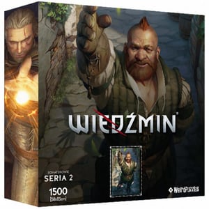 Witcher Heroes - Zoltan Puzzle, 1500 Pieces (85x58cm), Series 2 cover