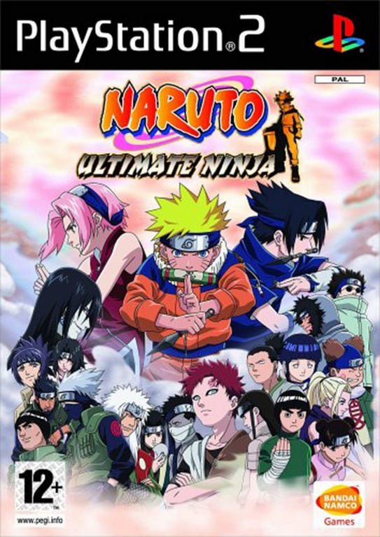 PS2 Naruto: Ultimate Ninja kansikuva