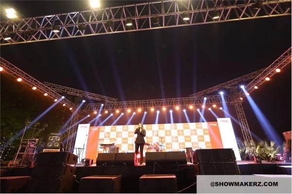 Outdoor corporate event organised by Showmakerz in Gurgaon