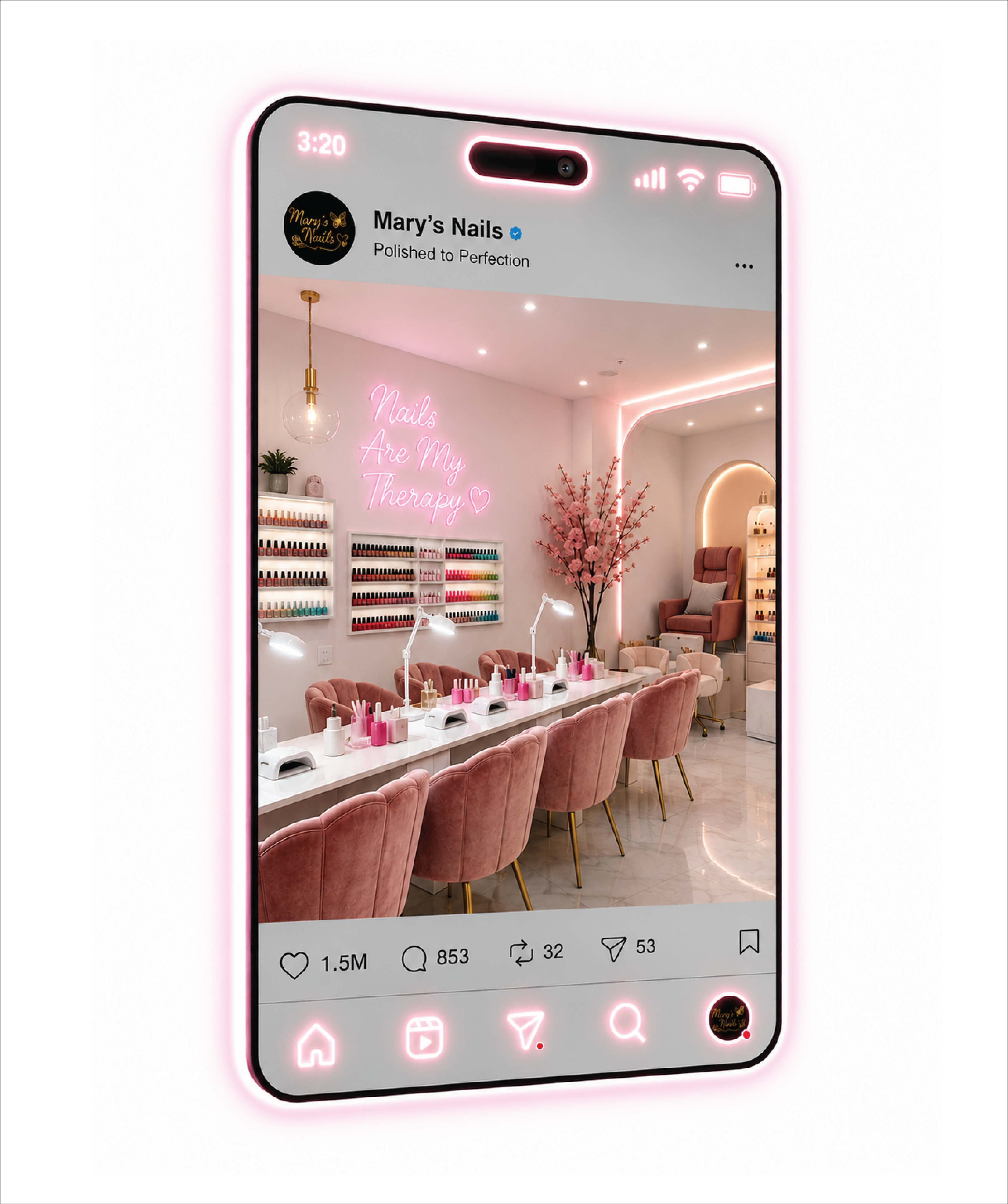 Luxury Instagram Mirror