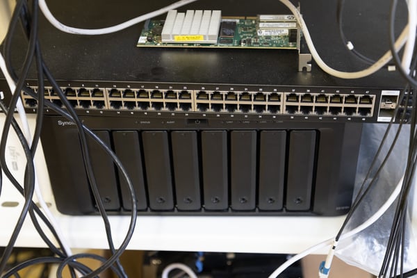 Spare EdgeSwitch on a broken Synology