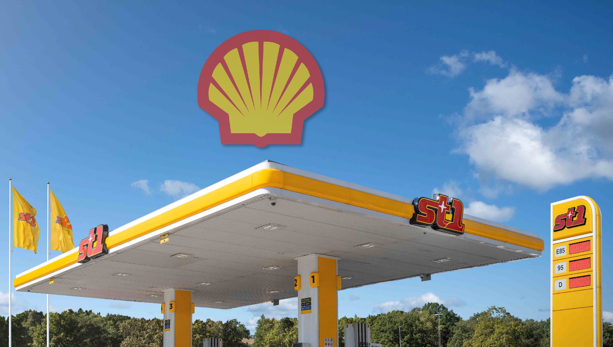 St1 brändää uudelleen Shell-asemaverkostonsa - Raskas Kalusto