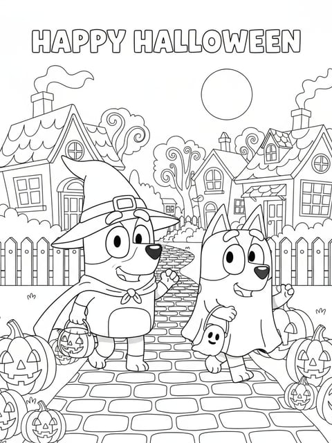 Bluey Halloween preview image