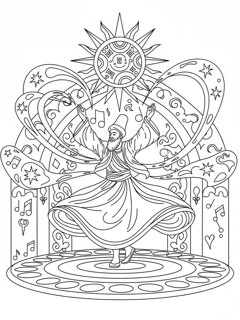 Rumi performing Golden song with magical soul energy effects