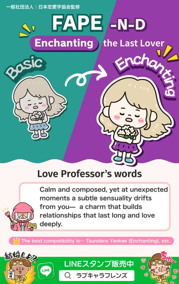 The Last Lover (FAPE-ND) Enchanting Love Character 64 result card