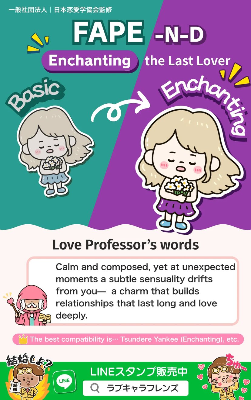 The Last Lover (FAPE-ND) Enchanting Love Character 64 result image