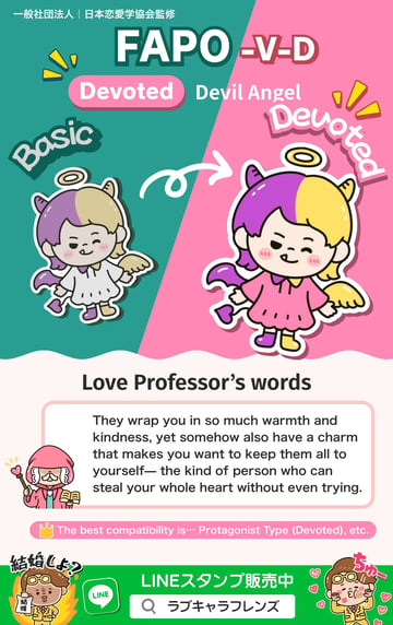 Devil Angel (FAPO-VD) Devoted Love Character 64 result card