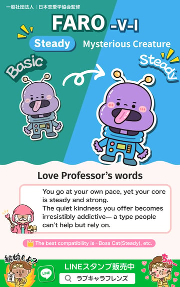 Mysterious Creature (FARO-VI) Steady Love Character 64 result card