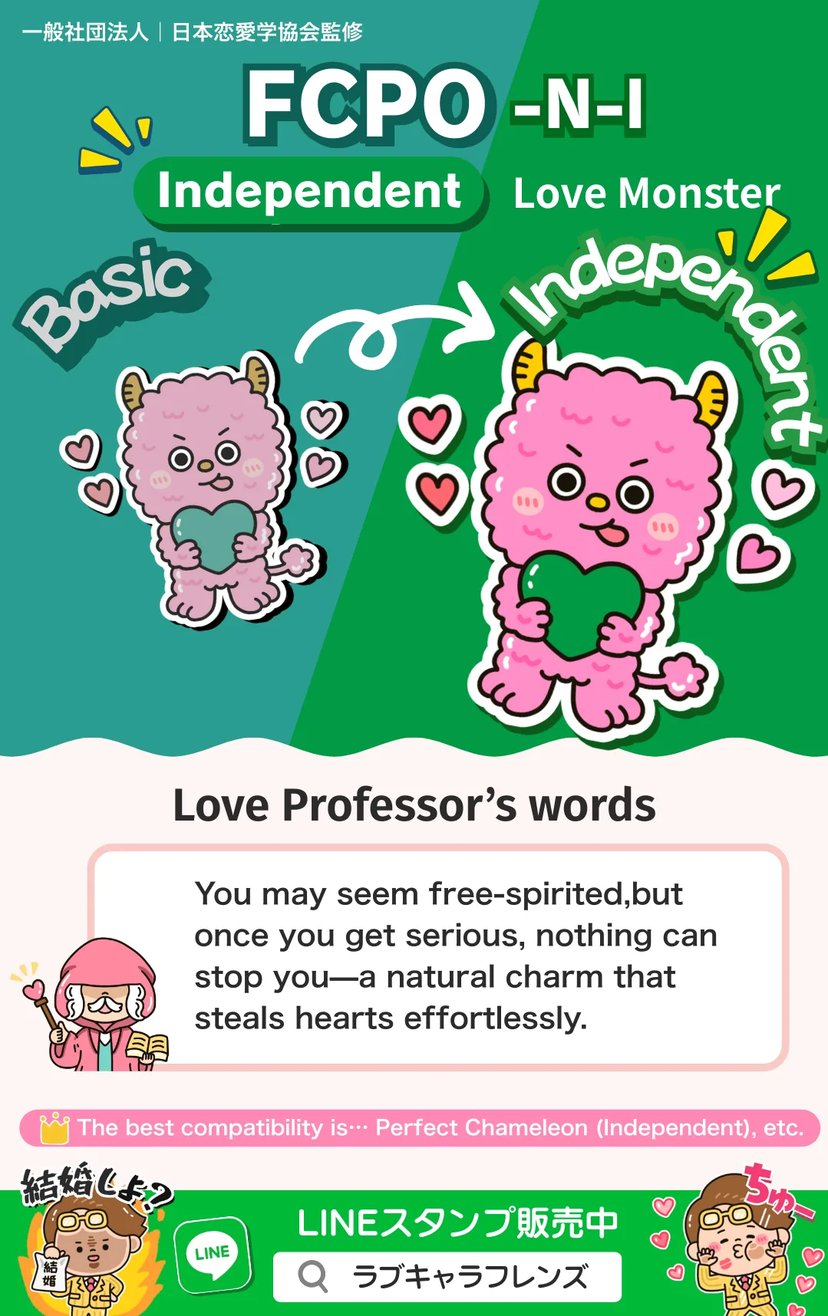 Love Monster (FCPO-NI) Independent Love Character 64 result image