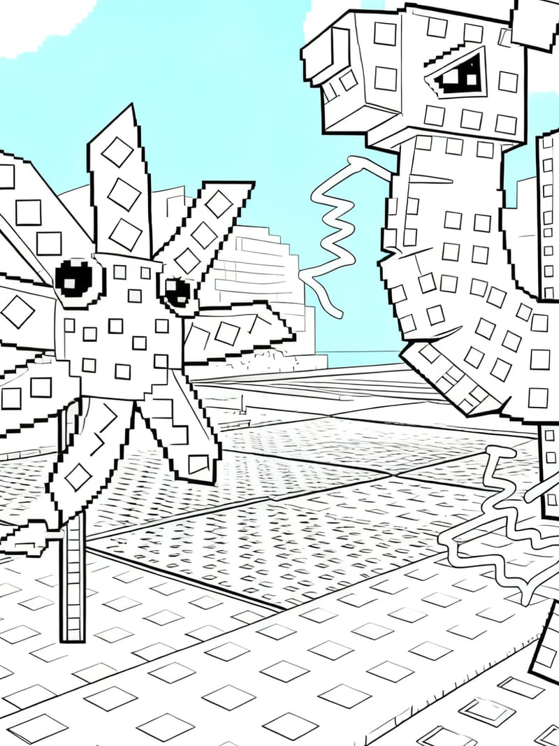 Plants vs Brainrots pro tips tricks strategy guide infographic coloring page