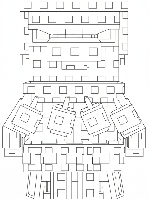 Brr Brr Bomdicus vibrating bomb enemy Plants vs Brainrots coloring page