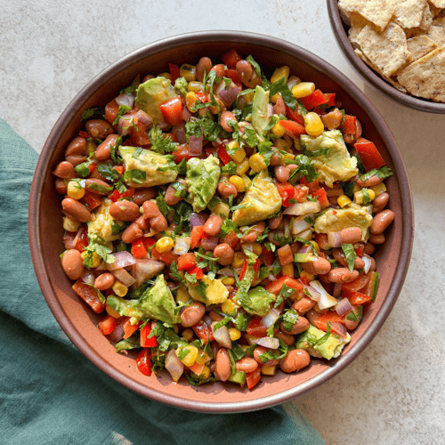Avocado-Lime Bean Salad