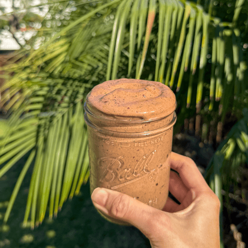 Chocolate Cherry Frosty Smoothie