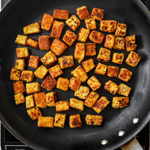 Crispy Pan-Fried Breaded Tofu