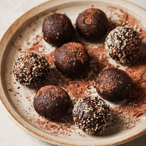 High-Protein Chocolate Energy Balls