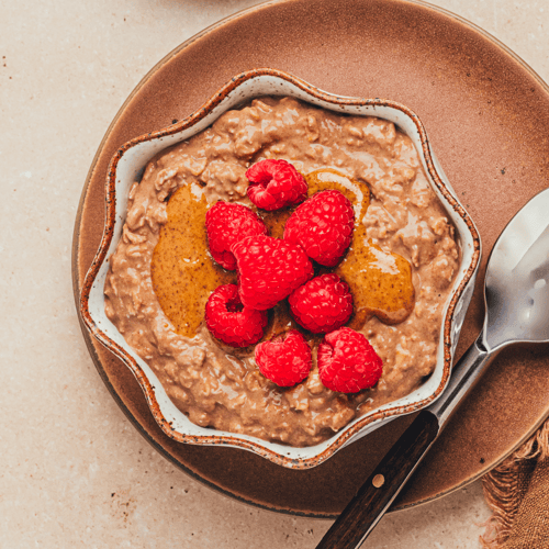 High-Protein Chocolate Overnight Oats