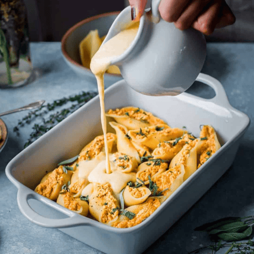 Gourmet Pumpkin Ricotta Stuffed Shells