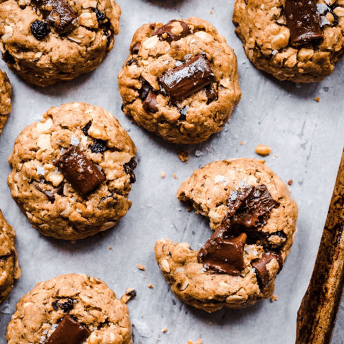 Chocolate Chunk Vegan Pantry Cookies