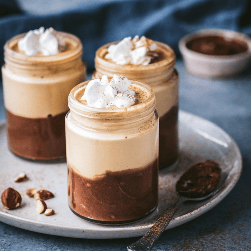 Vegan Nutella Espresso Cheesecake Mousse