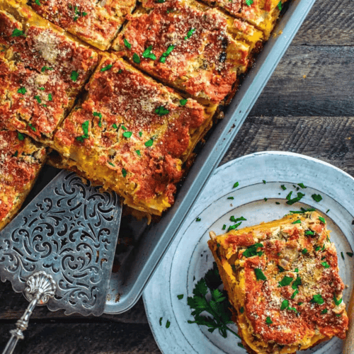 Vegan Lasagna with Tofu Ricotta