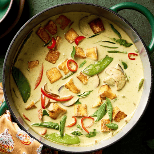 Incredible Vegan Thai Green Curry with Homemade Paste