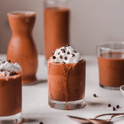 Vegan Chocolate Sweet Potato Milkshake