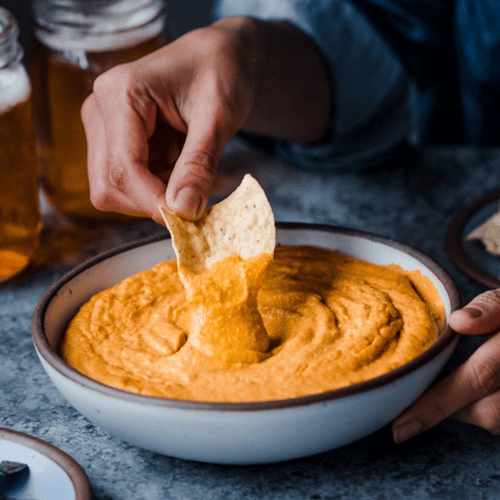 Instant Pot Cheesy Buffalo Cauliflower Dip