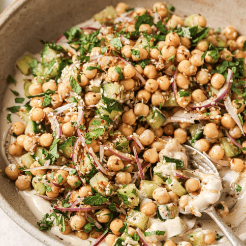 Mediterranean Chickpea Salad