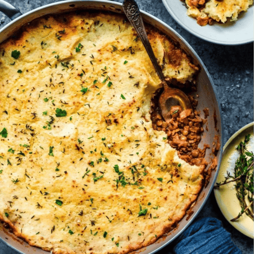 Vegan Lentil Shepherd's Pie