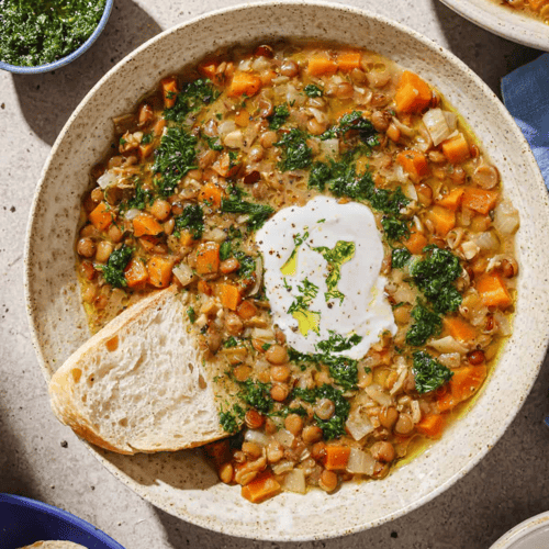 Mediterranean Lentil Soup