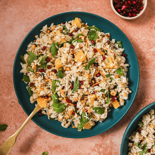 Herbed Rice Salad with Citrus Dressing