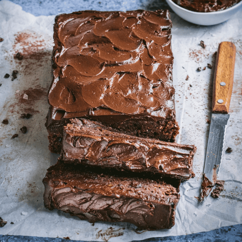 No-Bake Vegan Nutella Cake