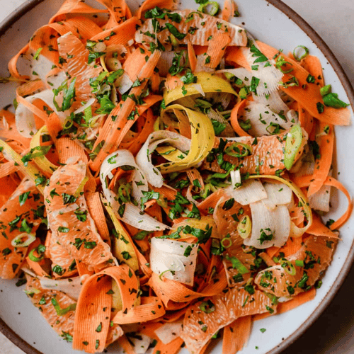 Carrot Salad with Preserved Lemon Vinaigrette