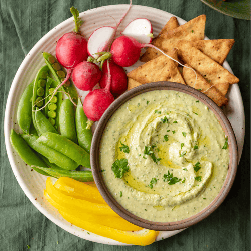 Spicy Cilantro Hummus