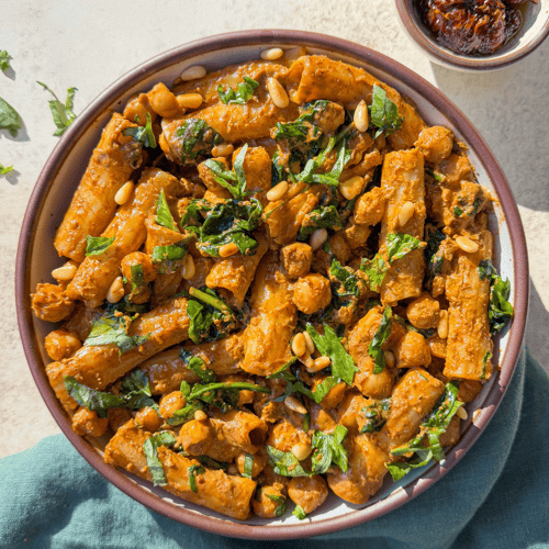 Sun-Dried Tomato-Basil Pasta