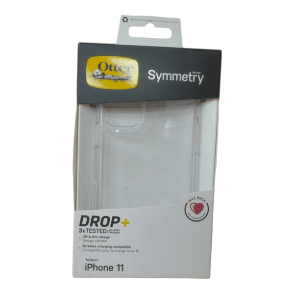 כיסוי שקוף OtterBox Symmetry לאייפון 11 – הגנה קשיחה ודקה